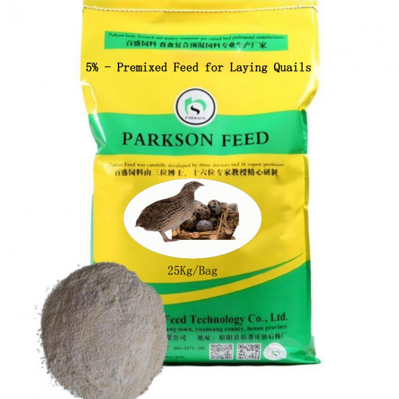 5% - Alimento premixado para colocar cuevas