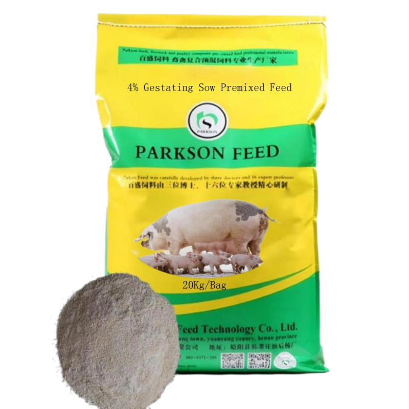 4% Gestación Sow Premixed Feed