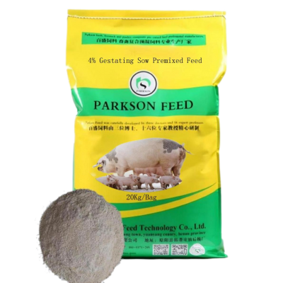 4% Gestación Sow Premixed Feed